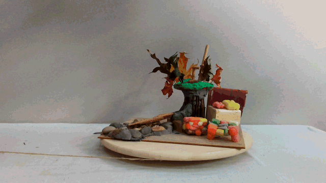 Kunst in Zicht Afwassen met planten 1