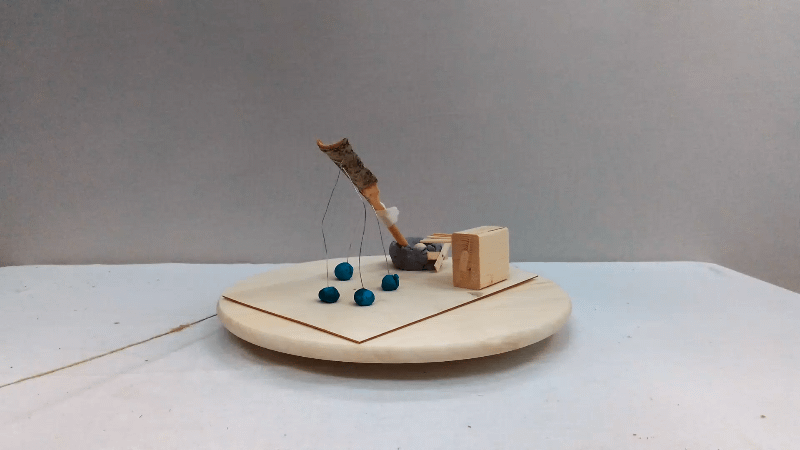 Kunst in Zicht Wasmachine op spierkracht 1