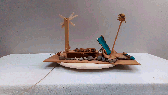Kunst in Zicht Kleren wassen met een waterval 2